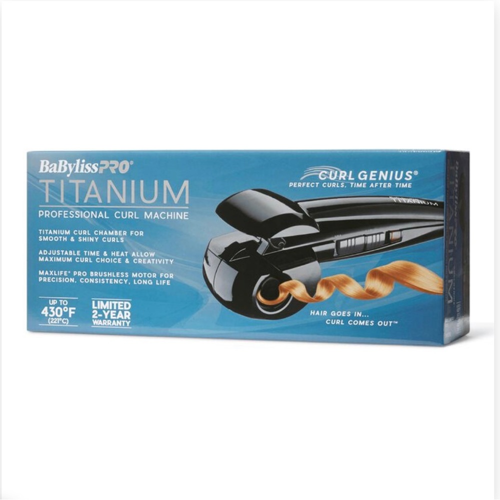 BaBylissPRO  Titanium Curl Genius **Brand New**